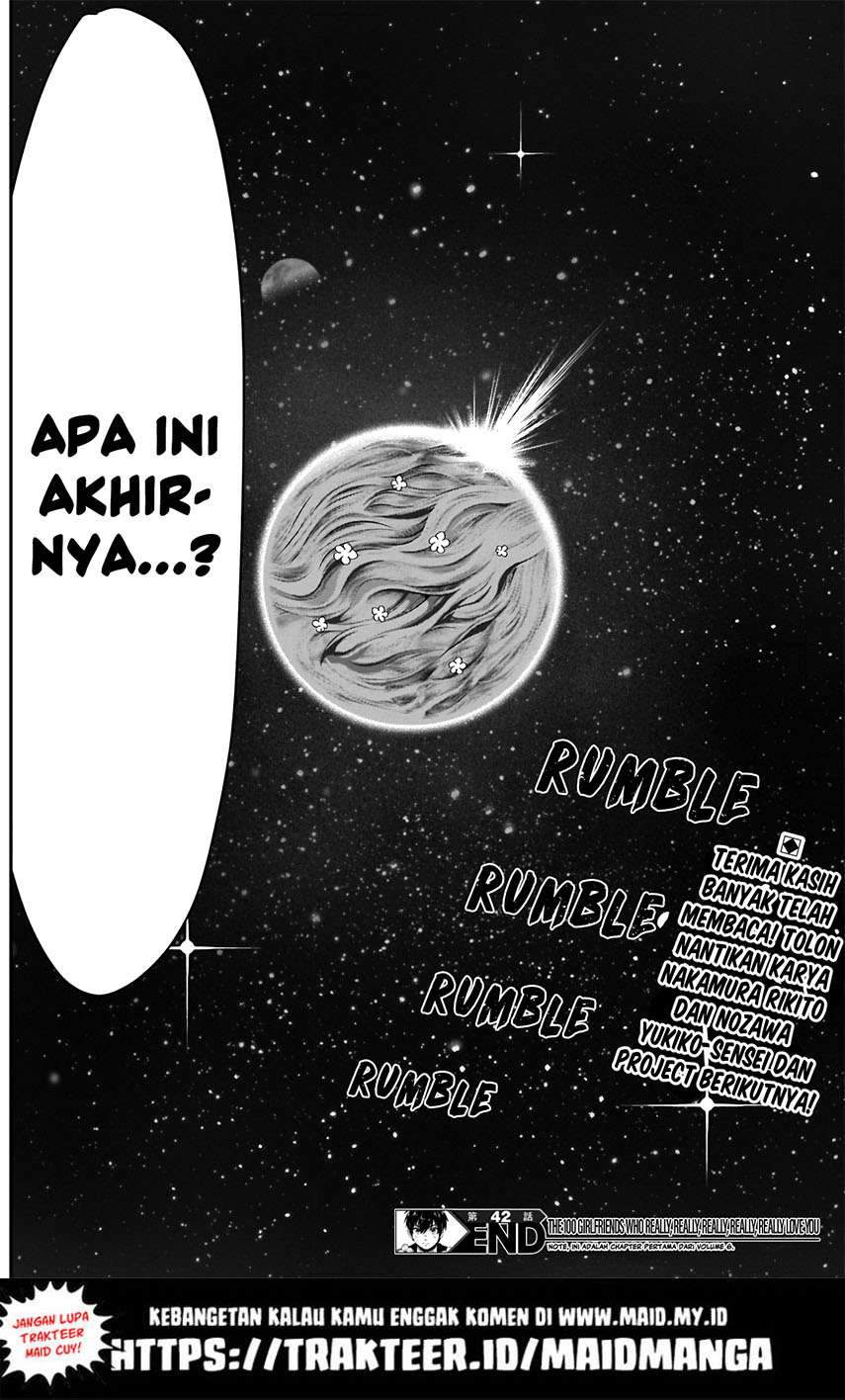 Kimi no Koto ga Dai Dai Dai Dai Daisuki na 100-ri no Kanojo chapter 42